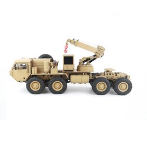 HG P803 1/12 RC Truck Модернизированный подъемный рычаг крана в сборе желтый для P801 Авто Военный Трактор 8 * 8 DIY Зап