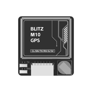 IFlight BLITZ M10 GPS Модуль компаса QMC5883L с кабелем для рамы радиоуправляемой модели DIY Nazgul Evoque F5 FPV Raicng