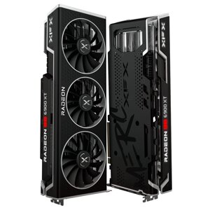 Игровая видеокарта XFX speedster MERC319 AMD radeon RX 6750 XT black с 12 гб GDDR6 HDMI 3xdp AMD RDNA 2