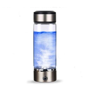 IPRee 420 мл Титановая бутылка для воды с высоким содержанием водорода USB-ионизатор Антиоксиданты Чайник для питья