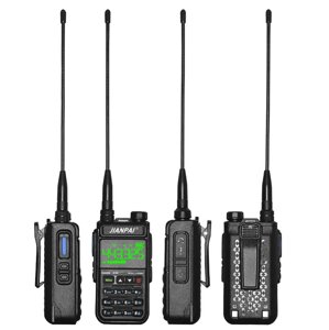 JIANPAI FT-UV78 10 Вт 5800 мАч Флуоресцентный LED Дисплей Walkie Talkie Интеллектуальное шумоподавление Высокая мощность