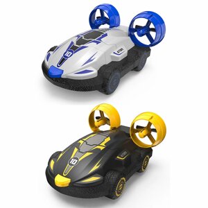 JJRC C1 2 в 1 RC Авто Амфибия RC Авто для детей 2.4G Дистанционное Управление Лодка Водонепроницаемы All Terrain Water П