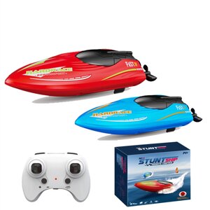 JJRC S8 RTR 2.4G RC Лодка Stunt Mini Speedboat Светодиодный Вращение на 360° Дистанционное Управление Гоночный корабль В