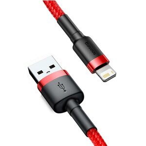 Кабель Baseus 2.4A USB-A-IP для быстрой зарядки и передачи данных Nylon Плетеный сердечник длиной 0,5 м/1M/2 м/3M для IP