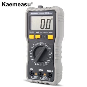 Kaemeasu KM-DM05A Мультиметр Pro Компактный цифровой Мультиметр с LCD Дисплей Точное измерение сопротивления постоянному