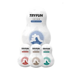 Карманный мастурбатор TRYFUN яйца Мужской мастурбатор Для взрослых Пол Игрушки 1-3-кратная эластичность Кубок самолета Д