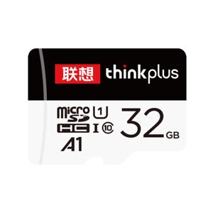 Карта памяти Lenovo Thinkplus TF 16G 32G 64GB 128GB 256GB High Speed A1 U1 C10 Карта Micro SD MP4 MP3-карта для вождения