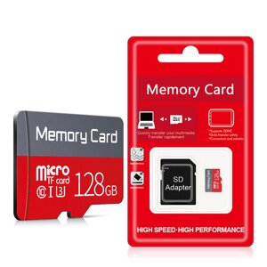 Карта памяти Microdrive 128 ГБ TF Class 10 Высокоскоростная карта Micro SD Flash Смарт-карта для вождения Регистратор те