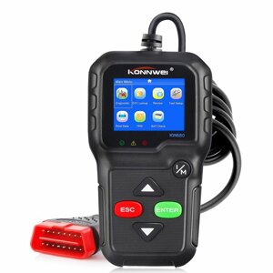 KONNWEI KW680 OBD2 Code Reader Универсальный автомобильный диагностический сканер Инструмент Полная функция OBDII EOBD