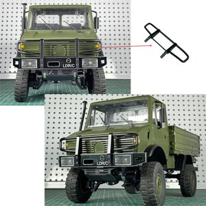 LDR/C LDP06 1/12 Unimog 435 RC Авто Модернизированная металлическая защита переднего верхнего бампера LP0004 Модели авто