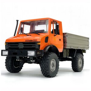 LDRC 1201 1/12 2.4G 4WD RC Авто Unimog с дифференциалом Замок Двухскоростная металлическая коробка передач Светодиодный