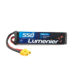 Lumenier 7,4 В 550 мАч 2S 80C LiPo Батарея XT30 Штекер для RC Дрон