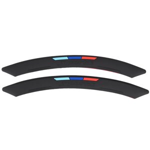 M-Color Sport Wheel Бровей Arch Lips Fender Guard Protector Strip Trim Universal