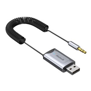 MnnWuu AUX USB bluetooth 5.3 Music Приемник Адаптер Dongle 3,5 мм Jack SBC AAC Audio CVC Шумоподавление Громкая связь с