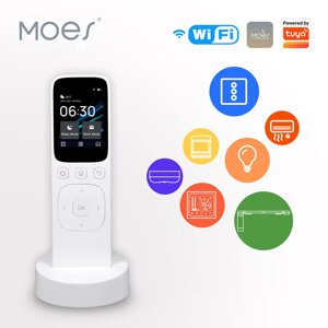 Moes Tuya WiFi Smart IR Ручная центральная панель управления Перезаряжаемая Дистанционное Управление