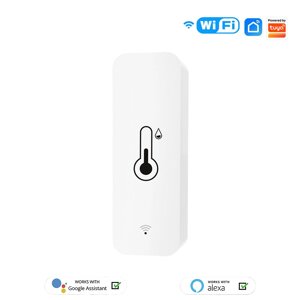 MoesHouse Smart WiFi Температура и влажность Датчик Приложение Wires Дистанционный Мониторинг и управление Внутренний ги