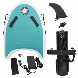 Надувная доска для серфинга с пропеллером и кислородным баллоном Seaside Пляжный Водные лыжи Доска для серфинга Целлюлоз