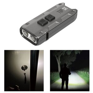 NITECORE TIP SE 700LM P8 Dual Light ВЕЛ Keychain Flashlight Type-C Rechargeable QC Every Day Carry Mini Torch