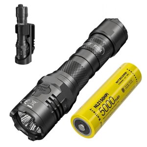 NITECORE P20iX Перезаряжаемый фонарик USB-C, 4000 люмен, профессиональный тактический фонарь с высоким световым потоком