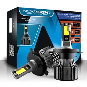 NovSight A500-N39 2 шт., 72 Вт, пост. ток, 9–32 В, пара Авто Налобный фонарь LED Лампы накаливания 10 000 лм/пара Авто Н