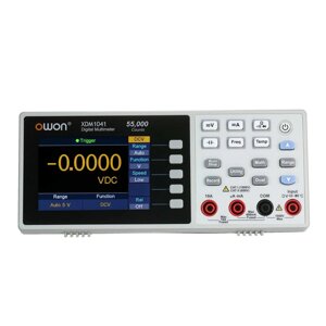 OWON XDM1041 USB Digital Мультиметр 55000 Counts High Accuracy Desktop Мультиметрs Meter with 3.5-inch TFT LCD Screen