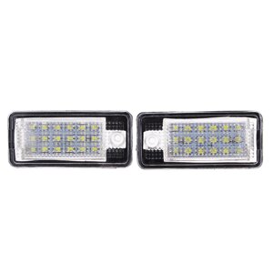 Пара 18LED Номер лицензии Пластина Фары CANBUS без ошибок для Audi A3 S3 A4 A6 S6 A5 RS4