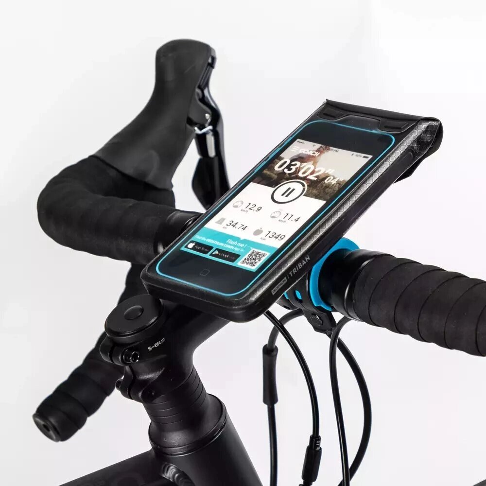 Регулируемый держатель для мобильного телефона на велосипед MTB Phone Mount Stand Bike, нескользящий крепеж для велосипе - скидка