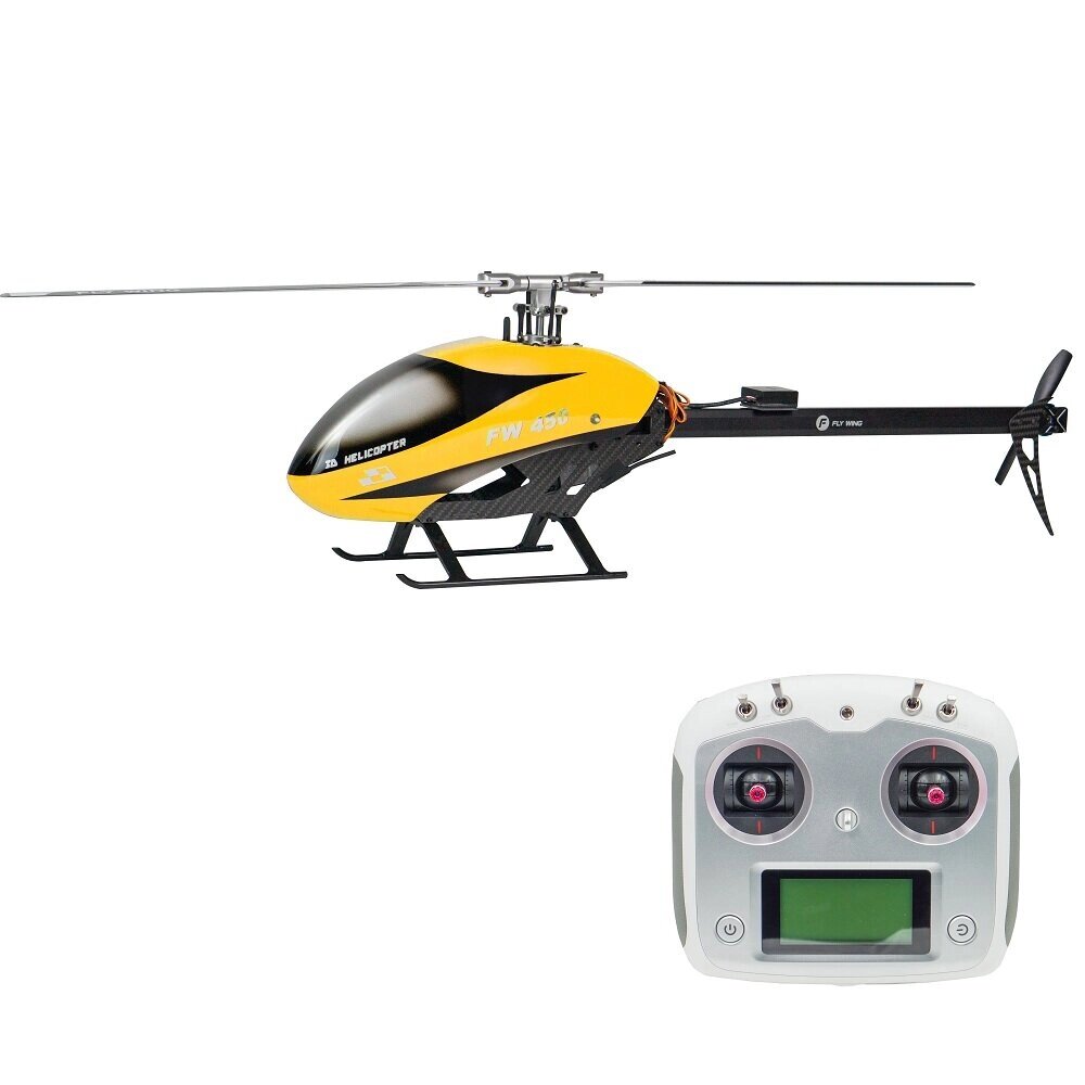 FLY WING FW450 V2.5 6CH FBL 3D Flying GPS Удержание высоты с возвратом одной кнопкой RC Вертолет RTF с H1 системой управ - преимущества