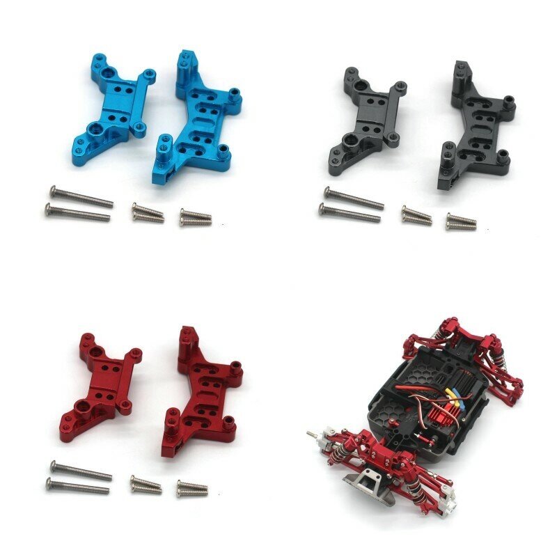 MJX 16207 16208 16209 16210 H16 1/16 Rc Авто Металлические детали для модернизации Передний задний кронштейн амортизатор - характеристики