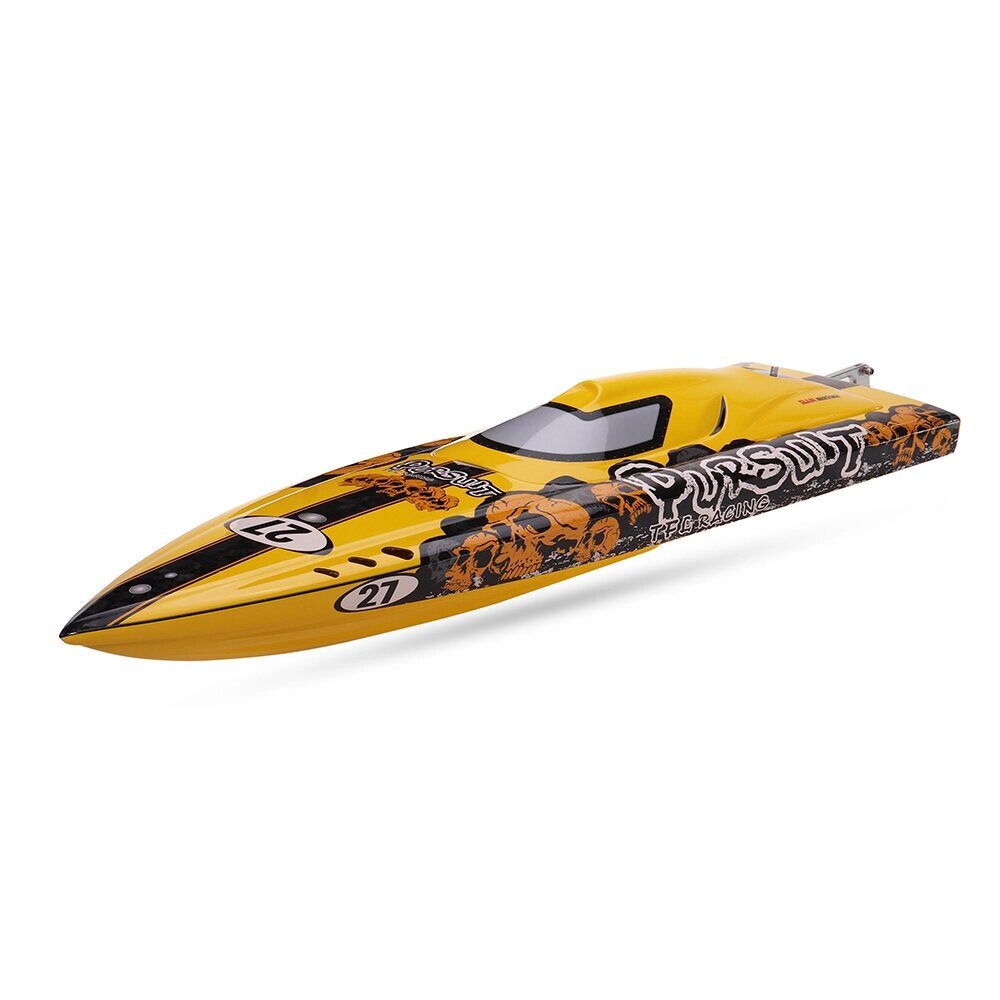 TFL 1106 Pursuit Fiberglass 82cm Бесколлекторный RC Лодка Anti-Capsize 120A ESC без передатчика Сервопривод Батарея Заря - особенности