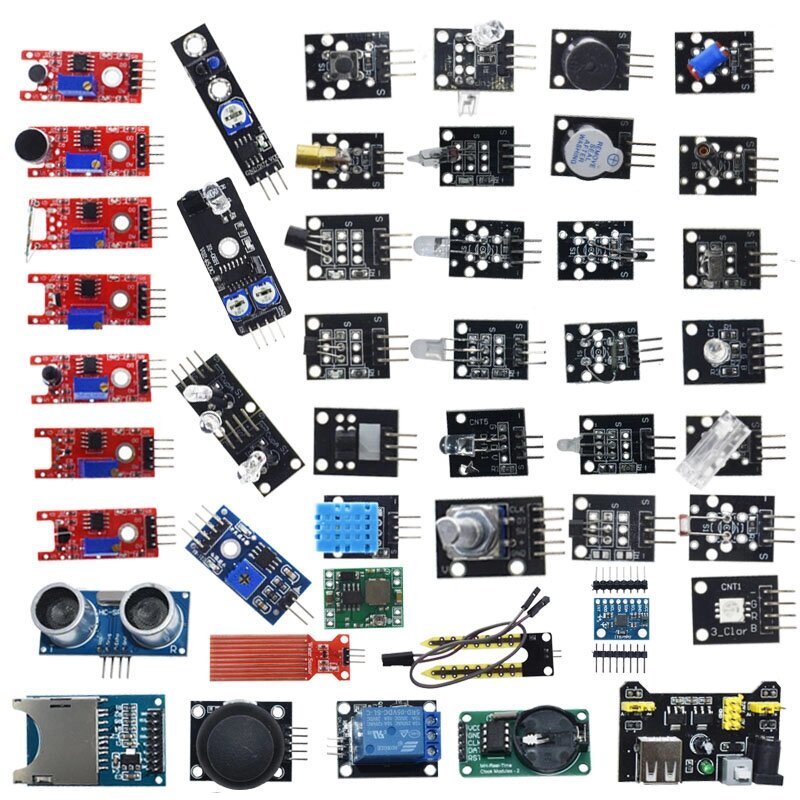 TJ0186 45 в 1 Sensors Стартер модулей Набор для Arduino - распродажа