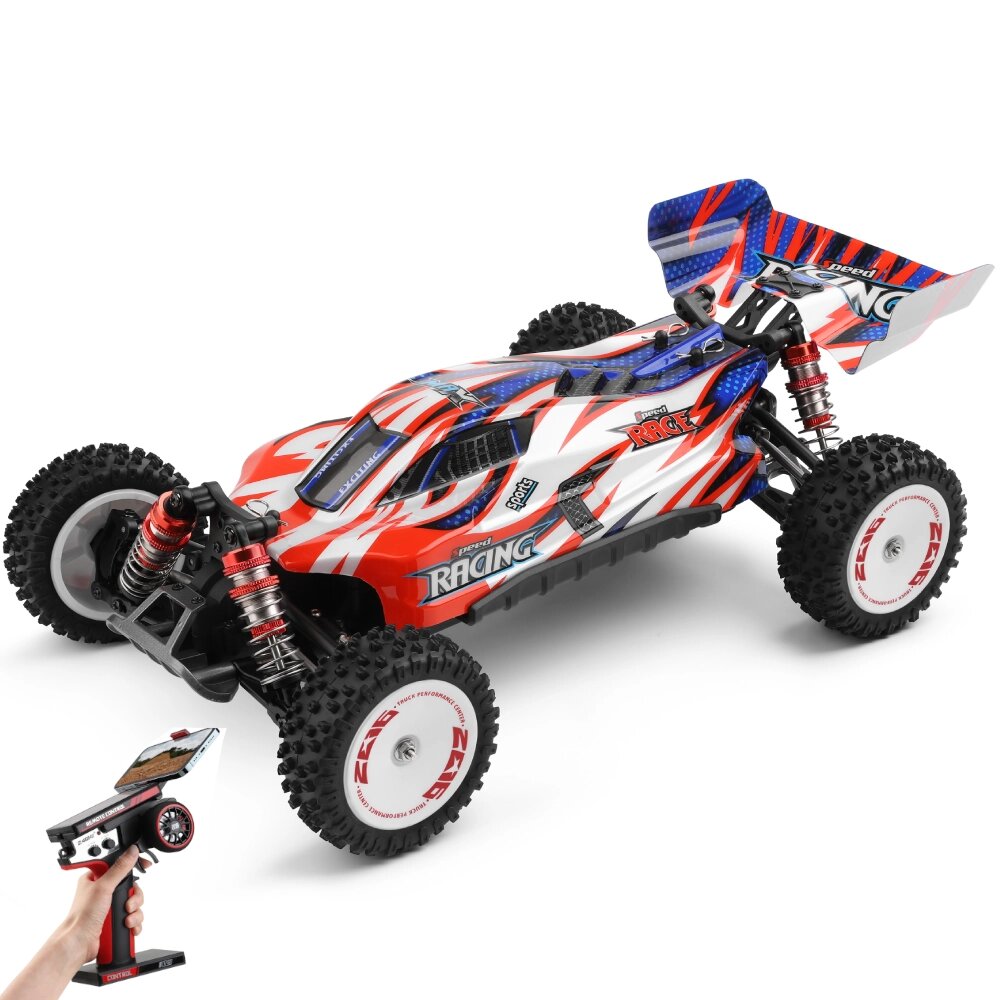 Wltoys 124008 RTR 1/12 2.4G 4WD 3S Бесколлекторный RC Авто 60 км/ч внедорожный альпинистский высокоскоростной грузовик п - интернет магазин