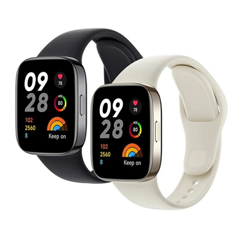 Сяоми Redmi Watch 3 1,75 дюйма HD AMOLED 60 Гц GPS Кислород в крови Монитор Сердце Скорость Монитор 5 атм SOS вызов Blue - фото