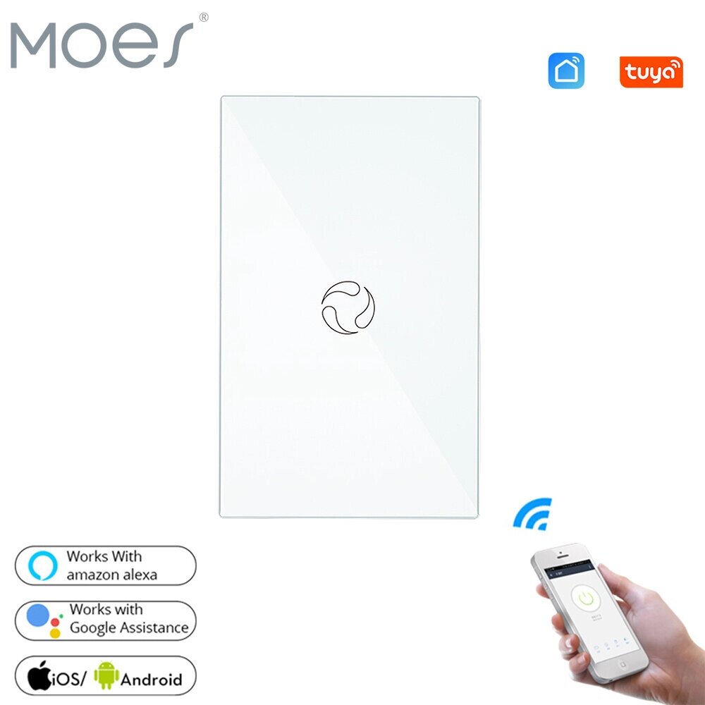 Moe. House Tuya Smart WiFi Переключатель бойлера Вода Нагреватель ПРИЛОЖЕНИЕ Дистанционное Управление Настройка расписания - выбрать