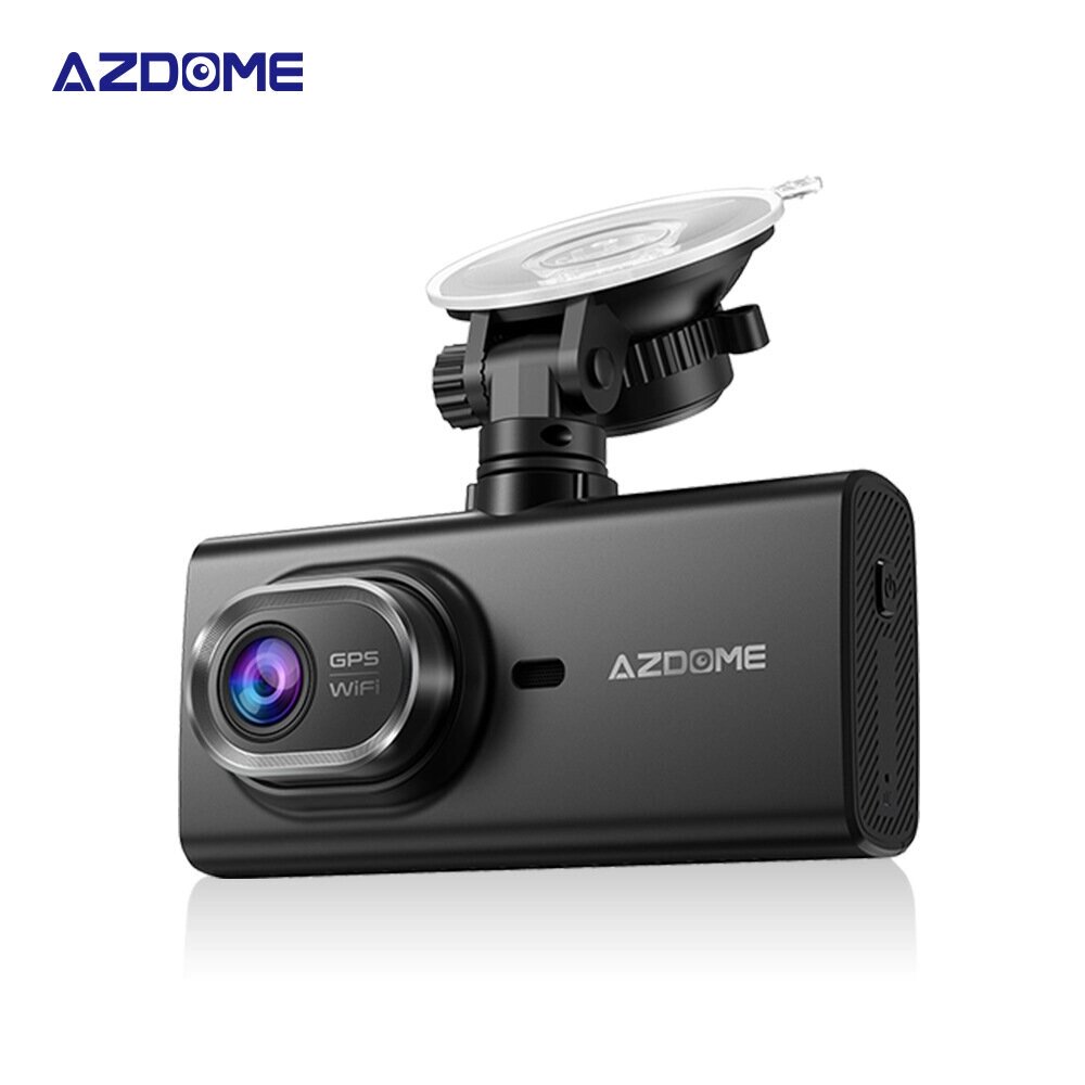 AZDOME M560 1080P 3 канала 4 дюйма автомобильный видеорегистратор Dash Cam HD широкоугольная WIFI мобильная связь Парков - опт