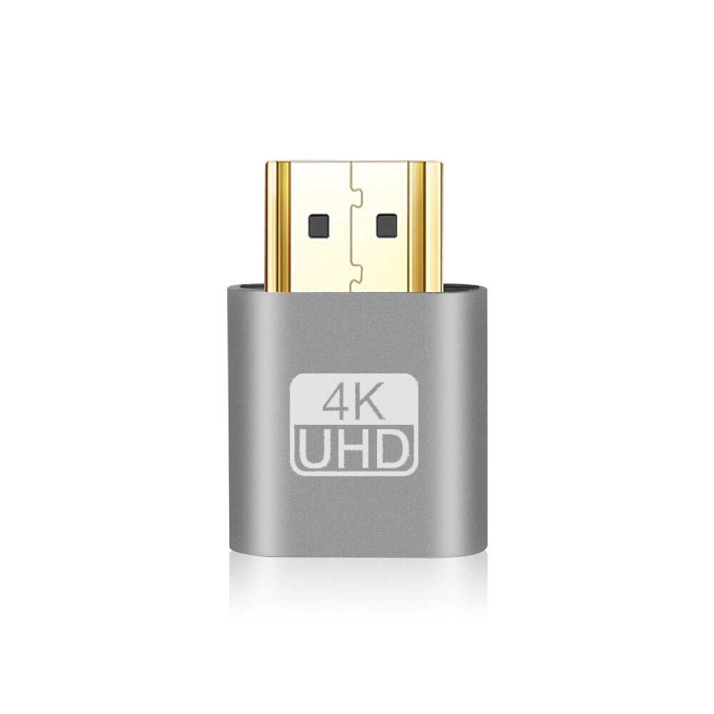 VGA Virtual Дисплей Адаптер HDMI-совместимый 1.4 DDC EDID Dummy Plug Headless Ghost Дисплей Эмулятор видеокарты Замок Пл - особенности