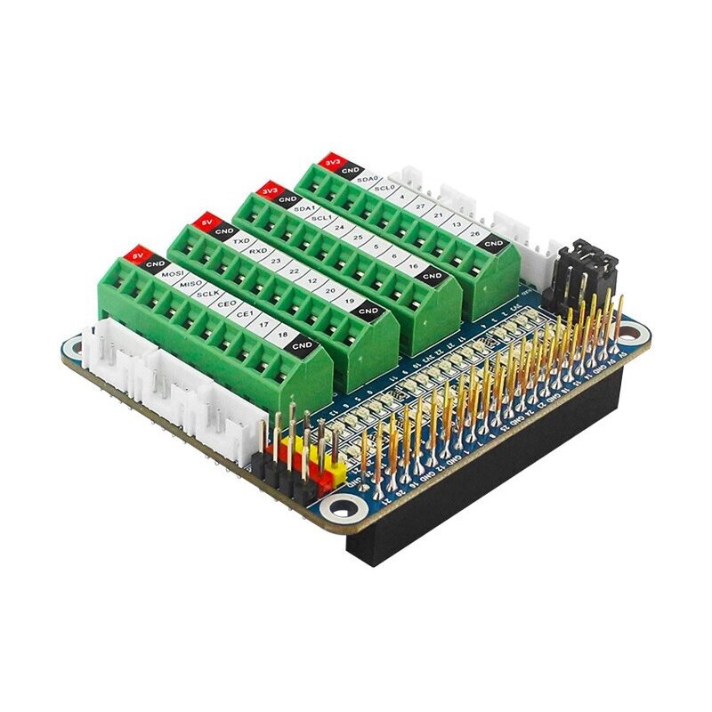 Raspberry Pi GPIO Тестовая плата расширения PCF8591 Встроенный модуль LED Обнаружение порта ввода-вывода ADC/DCA Датчик - опт