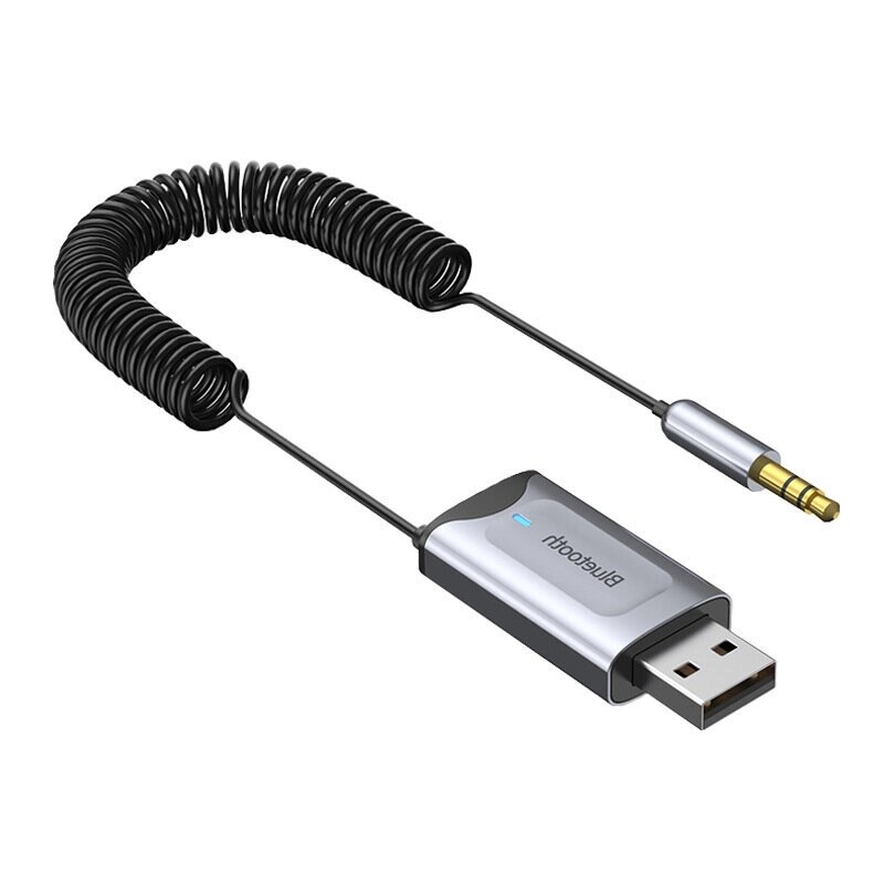 Mnn. Wuu AUX USB bluetooth 5.3 Music Приемник Адаптер Dongle 3,5 мм Jack SBC AAC Audio CVC Шумоподавление Громкая связь с - наличие