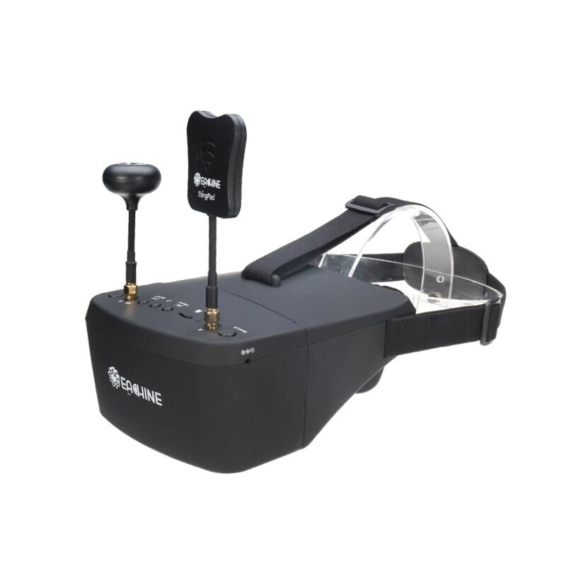 Eachine EV800D 5.8G 40СН Diversity FPV Goggles 5 Inch 800*480 Video Headset HD DVR Build in Батарея - сравнение