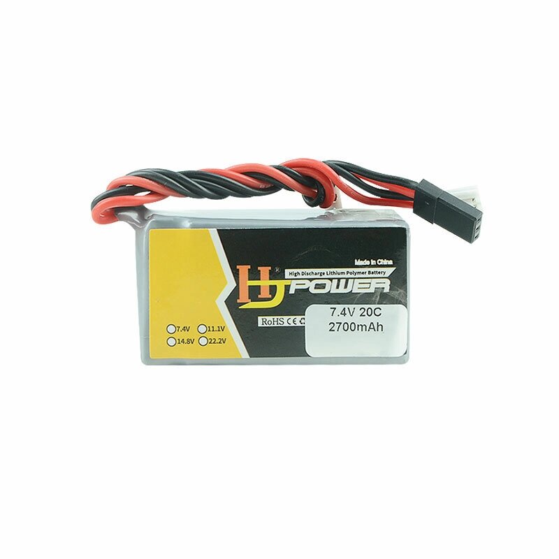 HJ power 7.4V 2700mah 20C 2S lipo батарея разъем JR для LRP VTEC приемник - отзывы