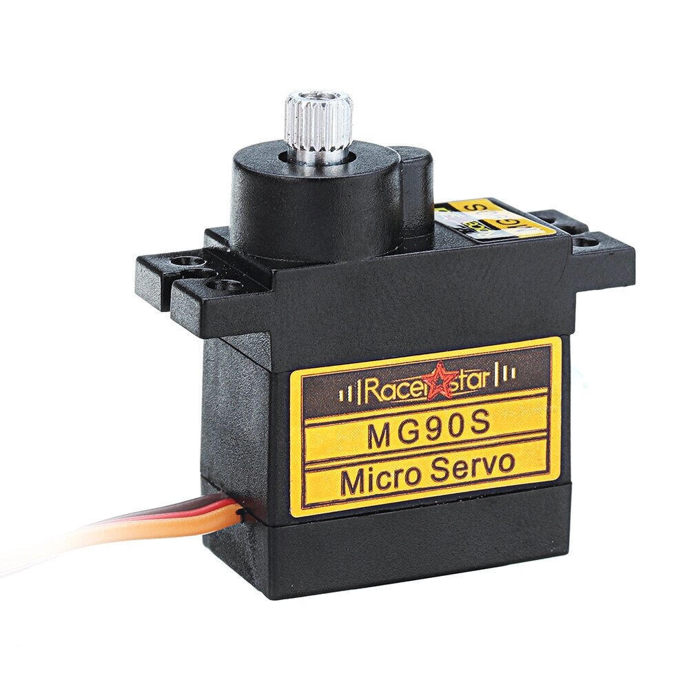 Racerstar MG90S 9g Micro Железный механизм Analog Servo Для 450 RC Вертолет RC Авто Лодка Robot - опт