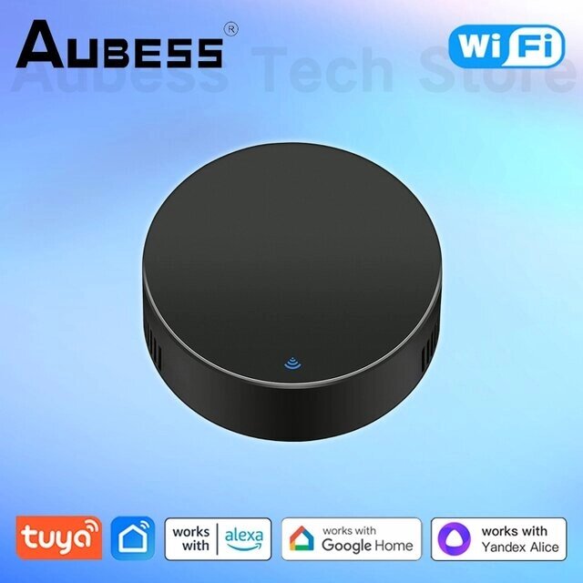 AUBESS WiFi IR Smart Universal Дистанционное Управление для кондиционера ТВ, совместим с Tuya Smart Life Alexa Google Ho - доставка