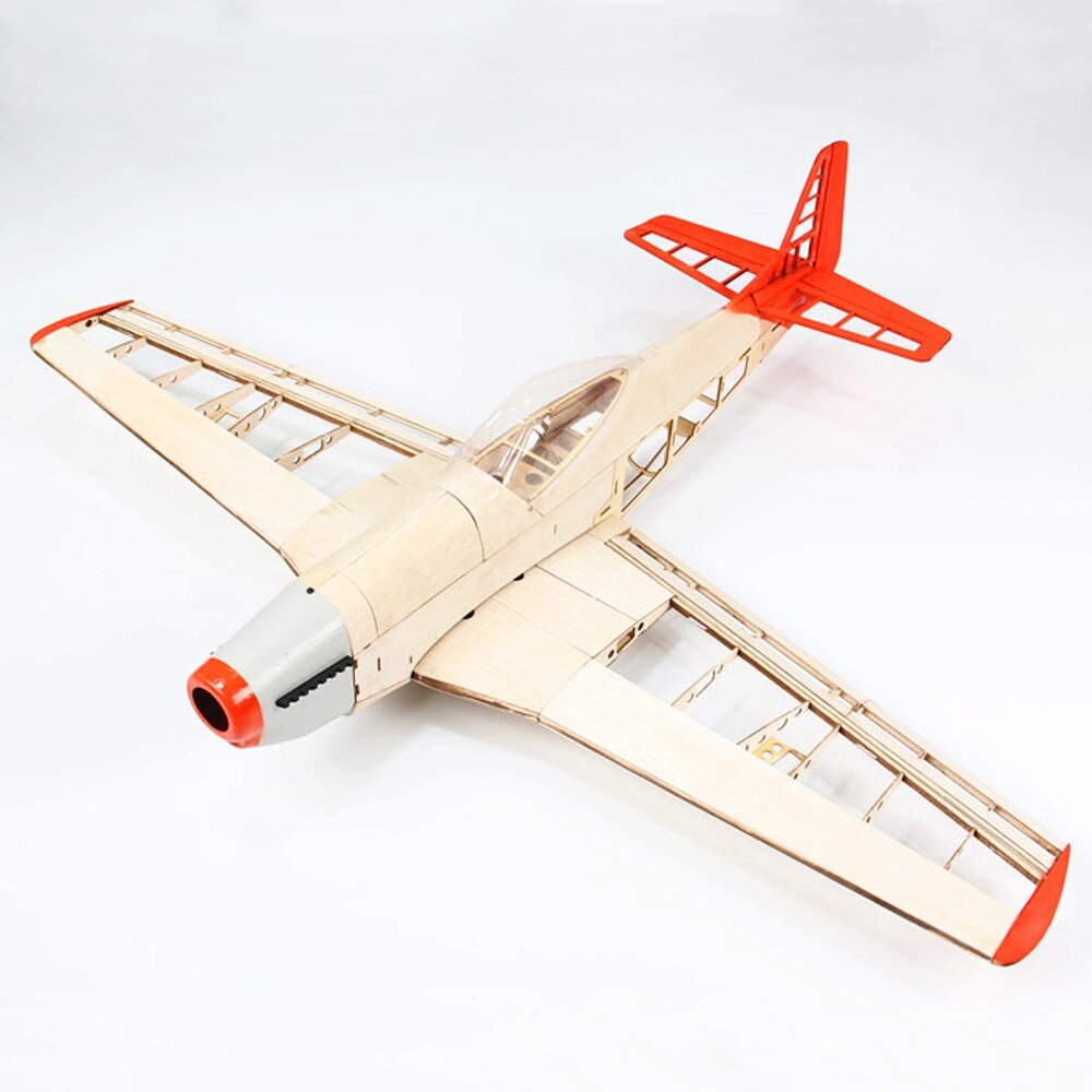 JWRC P-51 Mustang 1000 мм Размах крыла из пробкового дерева RC Самолет Warbird KIT - отзывы