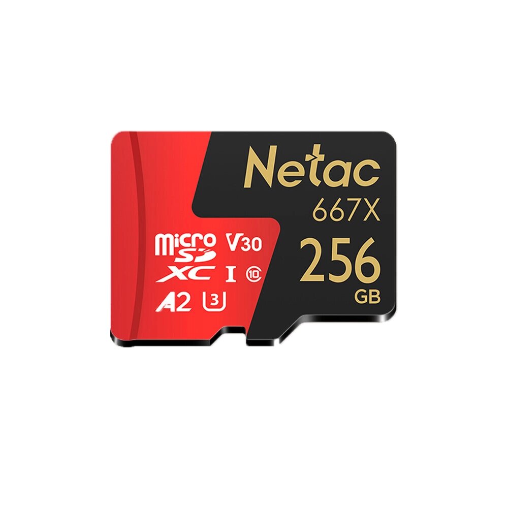 Netac P500 100 МБ/с Высокоскоростная карта памяти TF 64GB 128 ГБ 256 ГБ Карта памяти Micro SD Flash Карта Смарт-карта дл - отзывы