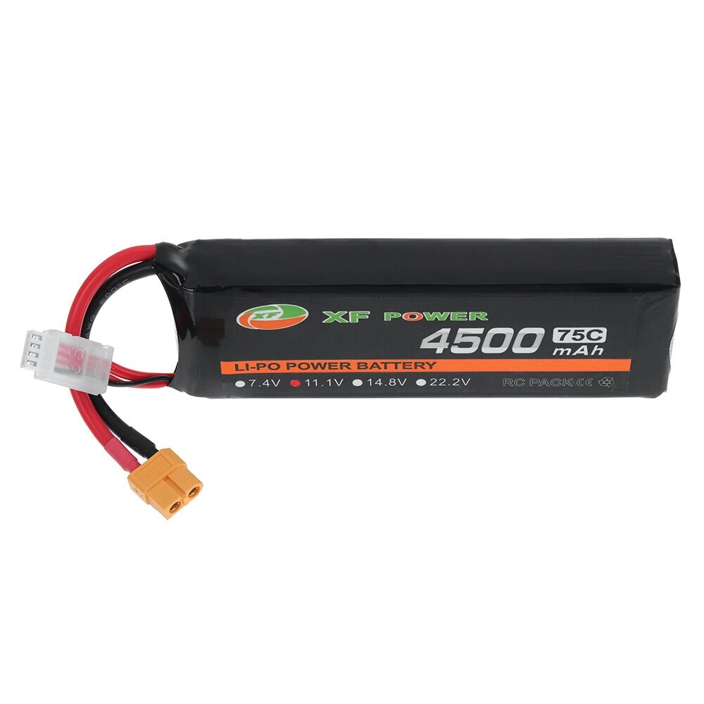 XF POWER 11,1 в 4500 мач 75C 3S lipo батарея штекер XT60 для RC авто - скидка