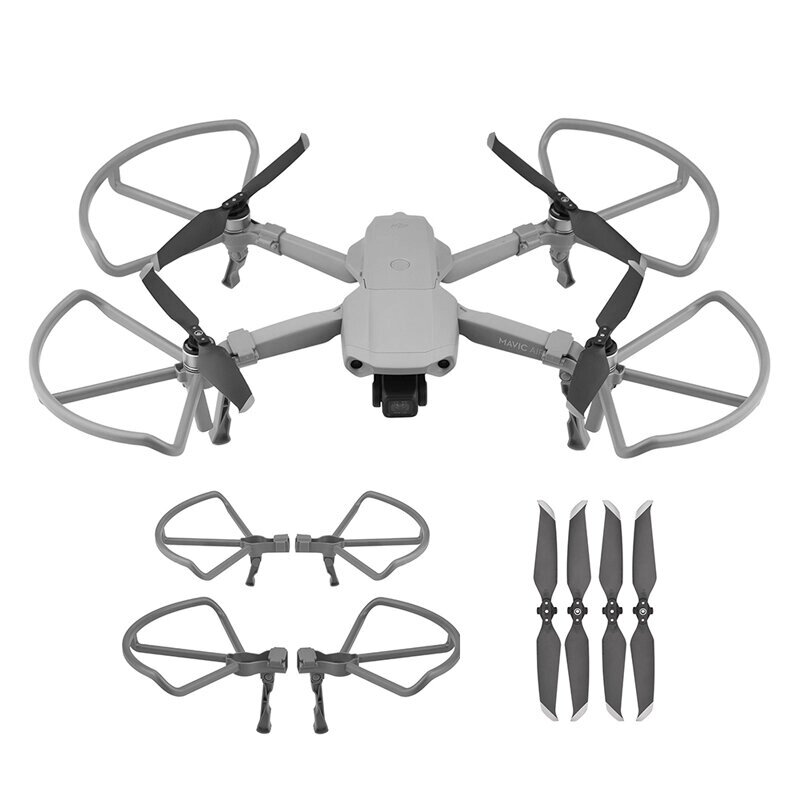 Защитный кожух гребного винта со складной стойкой для MAVIC DJI AIR 2 RC Дрон Квадрокоптер - Bangoo