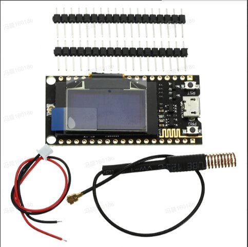 Модуль TTGO 433 мгц LORA SX1278 ESP32 0,96 OLED дисплей 16 мбайт (128 мбит) lilygo для arduin - обзор