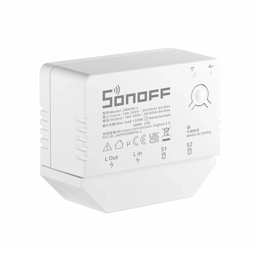 SONOFF ZBMINI-L Zb 3.0 1Gang Smart Switch Module Нет нейтрального Провод Требуется переключатель Совместимость с Alexa G - особенности