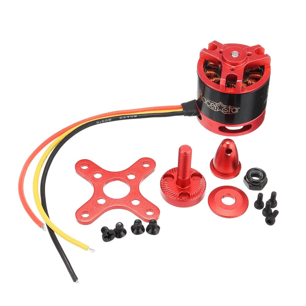 Racerstar BR2212 1400KV 2-4S Бесколлекторный мотор для модели самолета RC - обзор