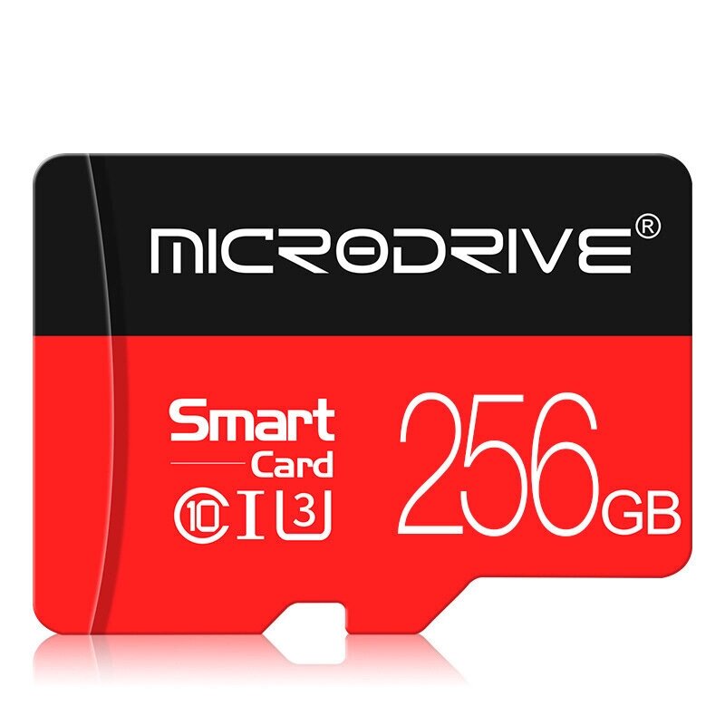 Микродрайв 256G TF Карта памяти Класс 10 Высокоскоростная карта Micro SD Flash Смарт-карта для вождения Регистратор теле - Армения